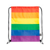 RPET Rainbow Drawstring Bags
